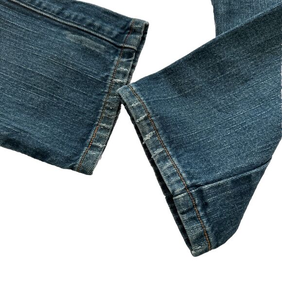 Levis Skinny Jeans Vintage 582 Size12 M Blue Pants Ladies Mid Rise Stret… - Picture 11 of 12
